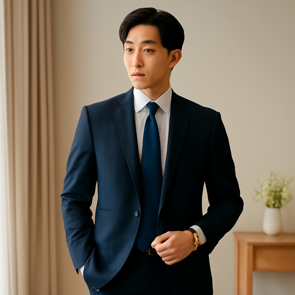 남자하객룩 대표 이미지